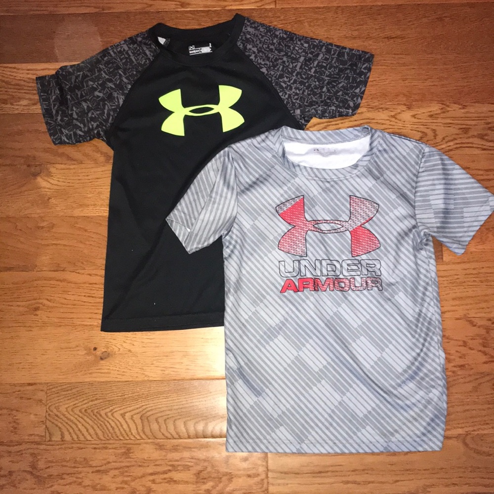 Boys Under Armour tees
